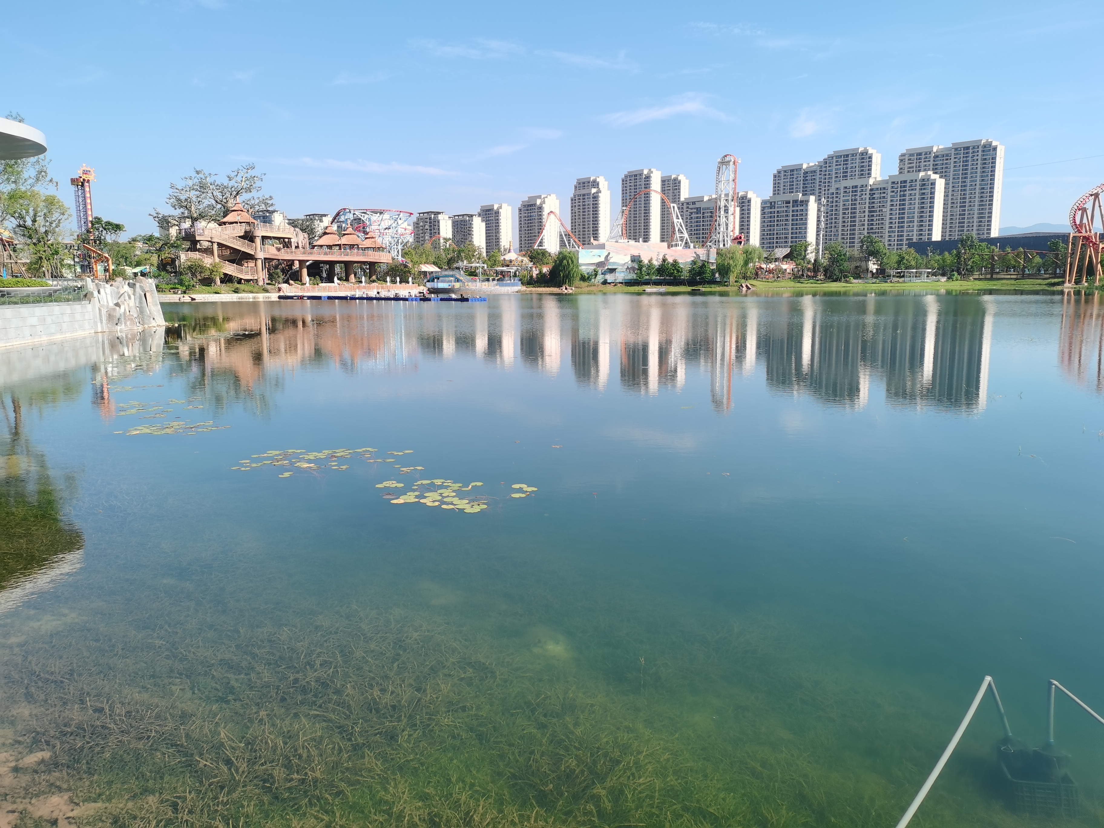 黄石恐龙梦工场景观湖生态治理